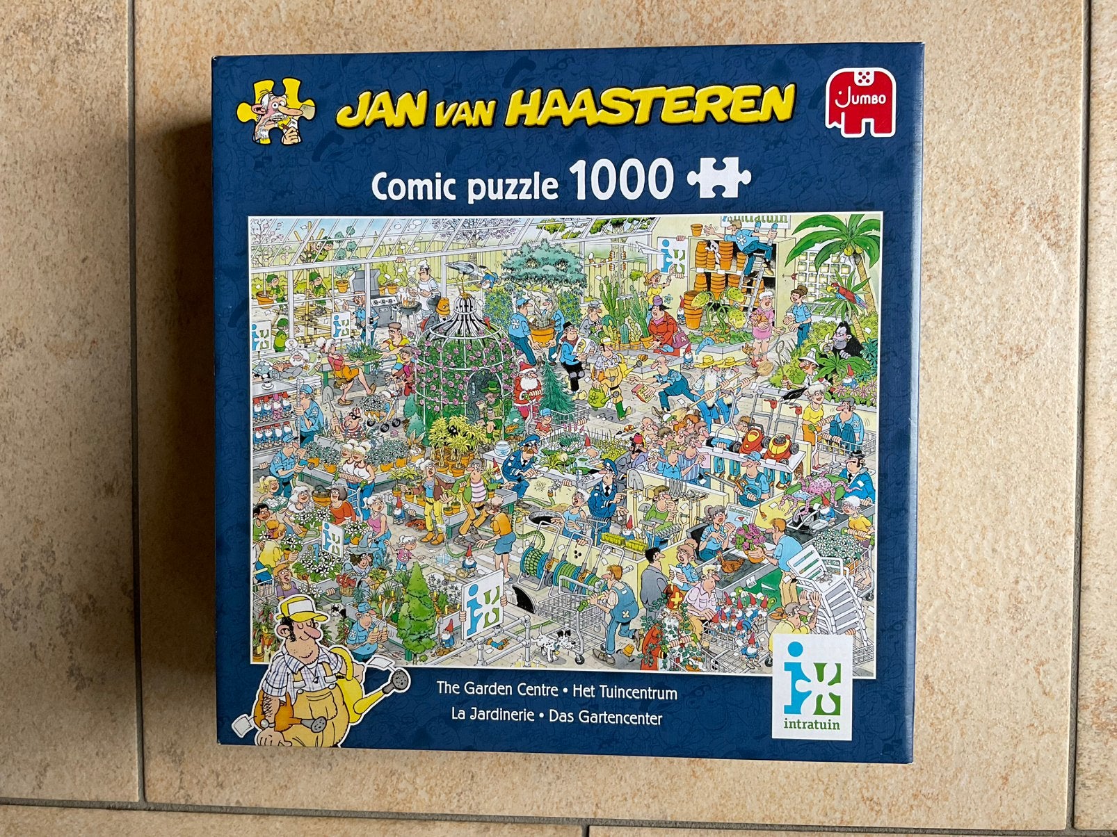 Puzzel 1000 Jan van Haasteren “Het Tuincentrum”