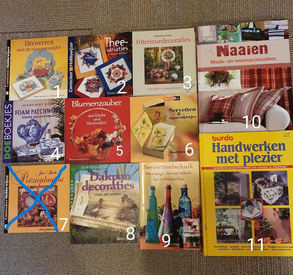 Hobby boekjes diverse soorten, Boeken, Ophalen of Verzenden, Zo goed als nieuw, Overige onderwerpen