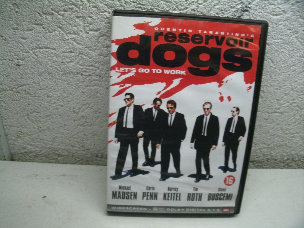 DVD 176B RESERVOIR  DOGS, Cd's en Dvd's, Vanaf 16 jaar, Ophalen of Verzenden, Zo goed als nieuw
