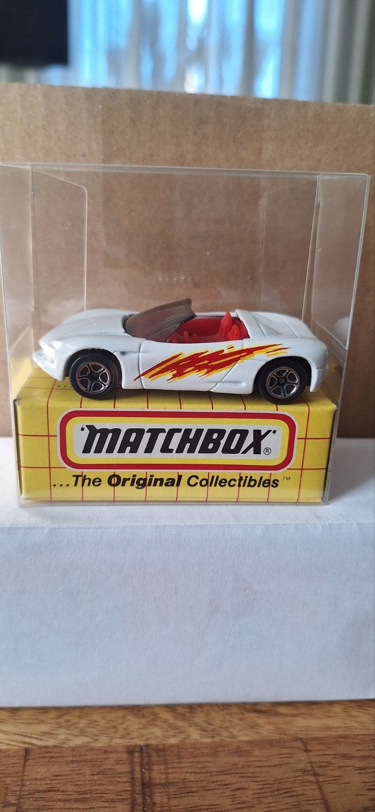 Matchbox 'The Original Collectibles' Witte Auto, Hobby en Vrije tijd, Ophalen of Verzenden