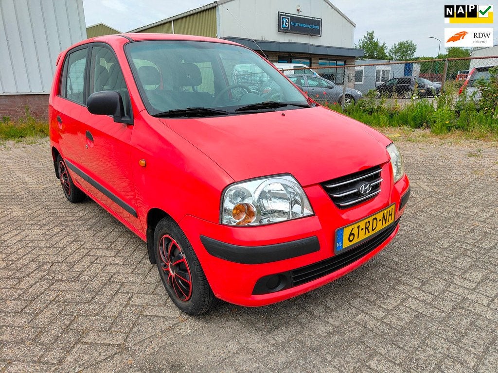 Hyundai Atos 1.1i Active ( Apk tot 25-06-2027 ), Auto's, Hyundai, Voorwielaandrijving, Gebruikt, 31 €/maand, 4 cilinders