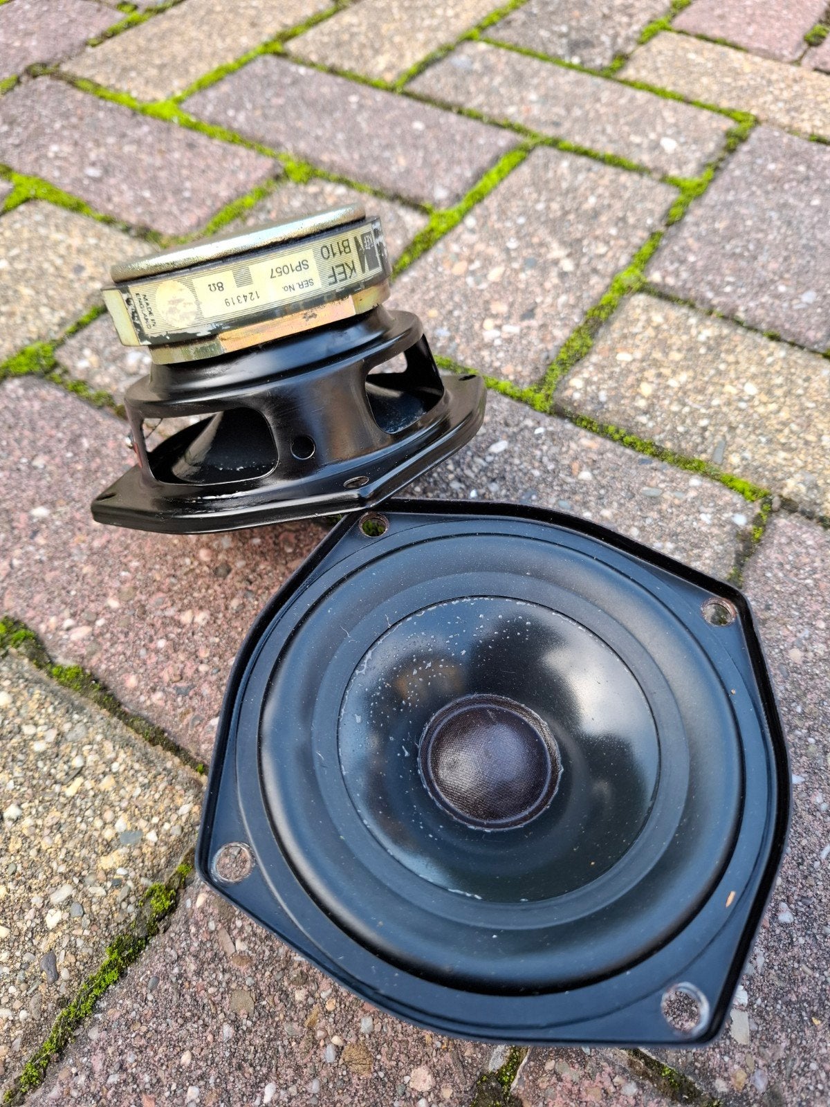 KEF B110 SP1057 luidspreker drivers (2 stuks), Audio, Tv en Foto, Ophalen of Verzenden, Gebruikt, Minder dan 60 watt, Overige merken