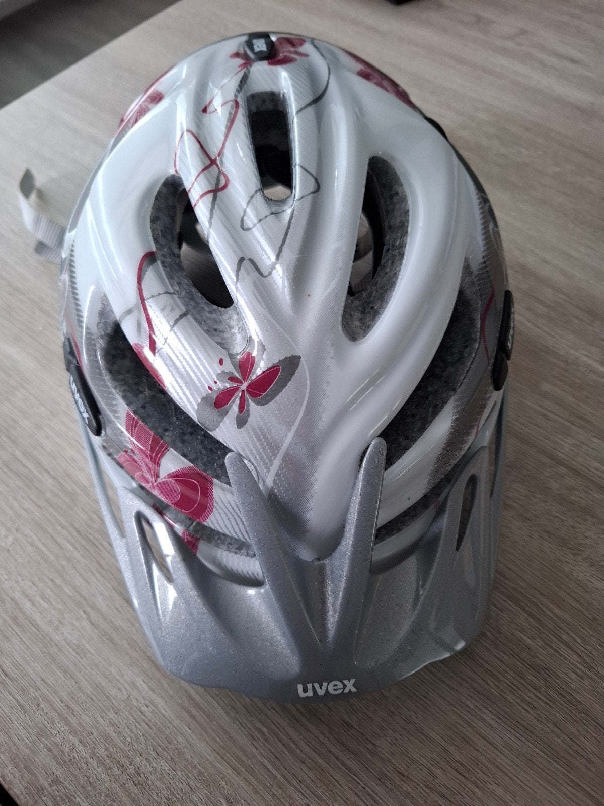 Uvex fietshelm dames/meisjes, Ophalen of Verzenden, Zo goed als nieuw