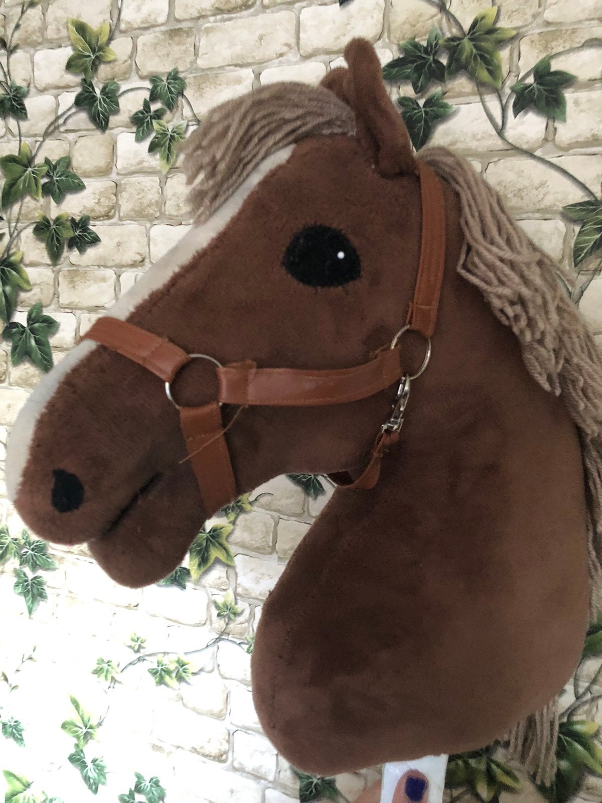 Leuke hobbyhorse stokpaard, Kinderen en Baby's, Speelgoed | Hobbelfiguren, Ophalen of Verzenden, Zo goed als nieuw