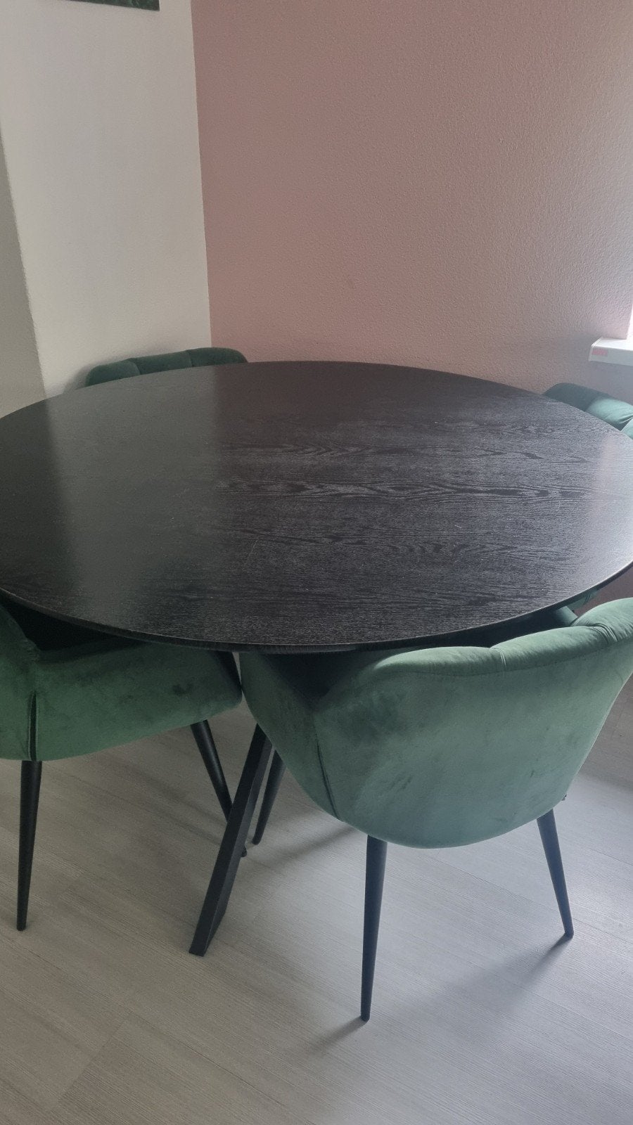 Eettafel rond 140 cm, Ophalen, Overige materialen, Gebruikt, Industriële en robuuste look