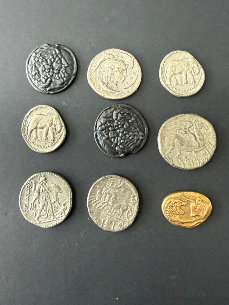 BP Collectie Grieks Romeinse Munten - Replica's, Ophalen of Verzenden, Overige typen
