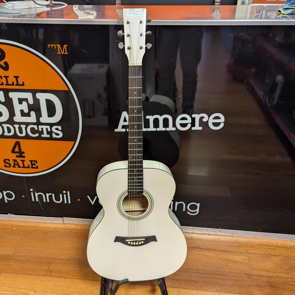 Dimavery AW-303 akoestische western gitaar wit, Dimavery, Zo goed als nieuw, Info@dimavery.de, Hansestraße 87, 28309 Bremen, Duitsland