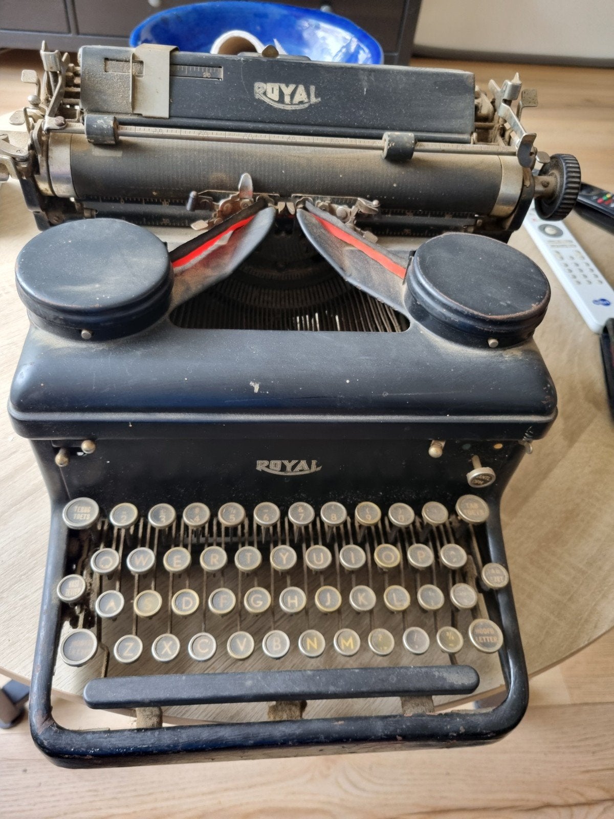 tka royal typemachine, plm 1930., Diversen, Typemachines, Ophalen, Gebruikt