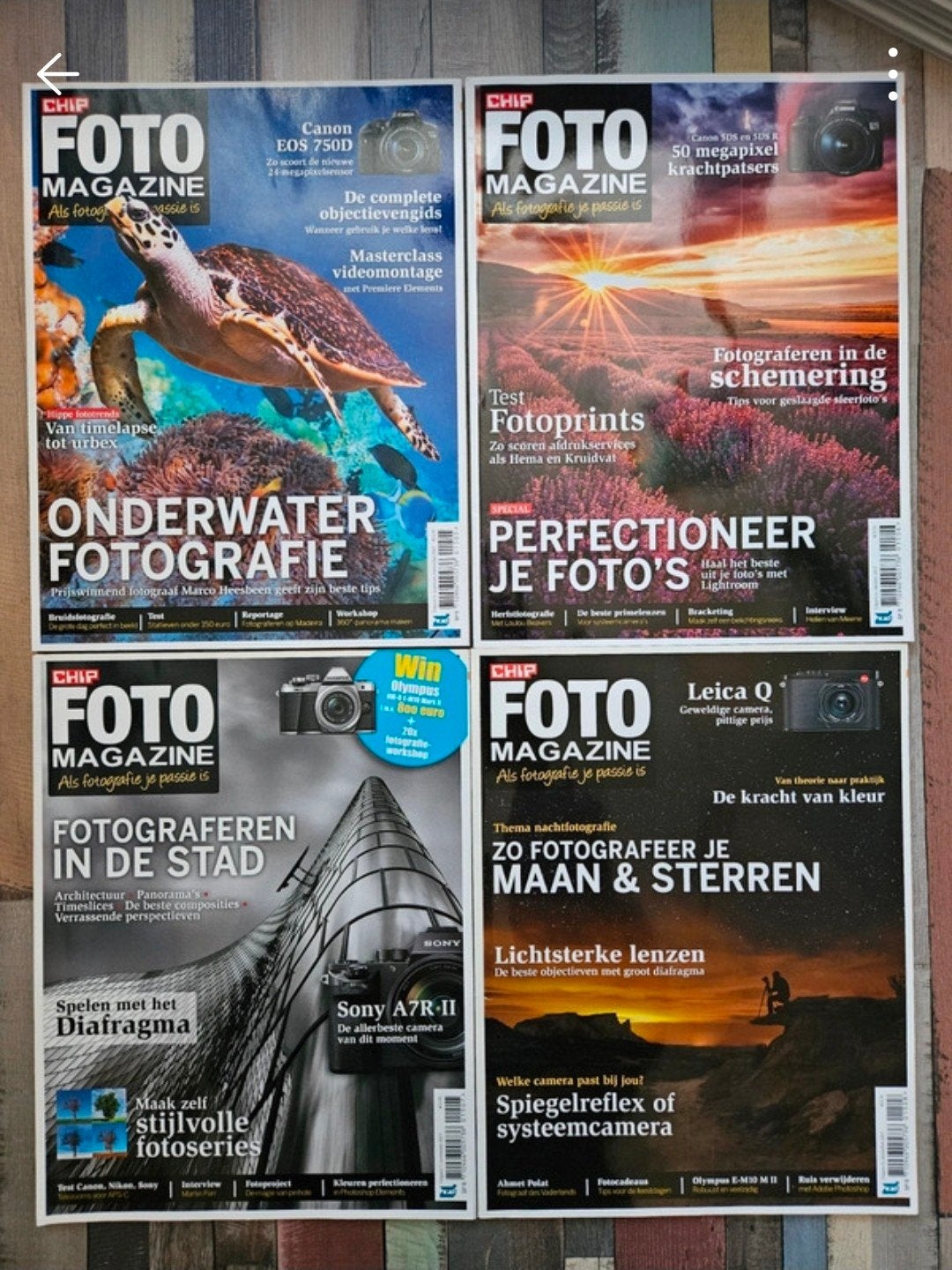 Foto magazine, Ophalen of Verzenden, Zo goed als nieuw