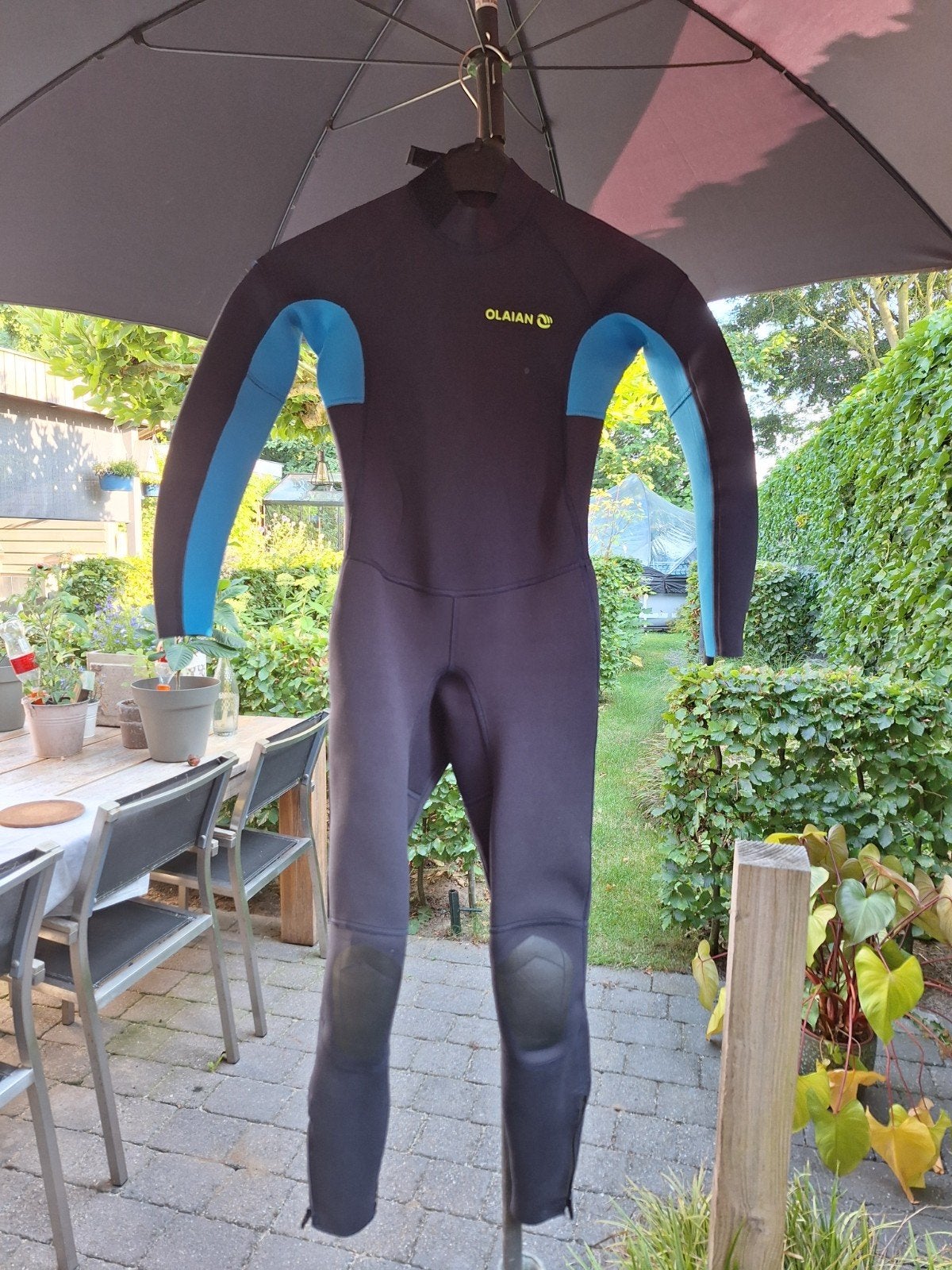 OLAIAN Wetsuit 2-2mm voor kinderen (143-152 cm), Watersport en Boten, Watersportkleding, Wetsuit, Kind, Ophalen of Verzenden, Zo goed als nieuw
