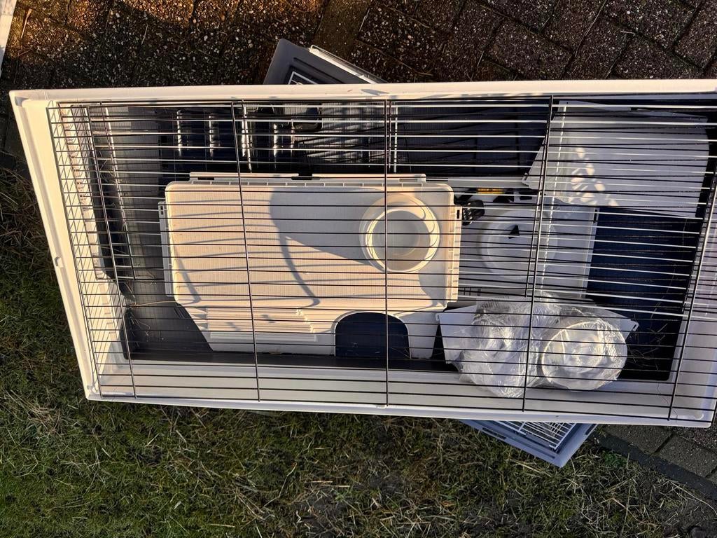NIEUWE Ferplast Krolik knaagdieren/cavia kooi 120 cm, Ophalen, Nieuw, Overige typen