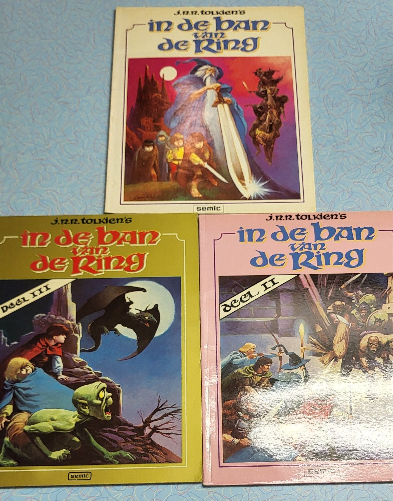 J.R.R. Tolkien - In de Ban van de Ring (3 delen), Boeken, Ophalen of Verzenden, Gelezen, J.R.R. Tolkien