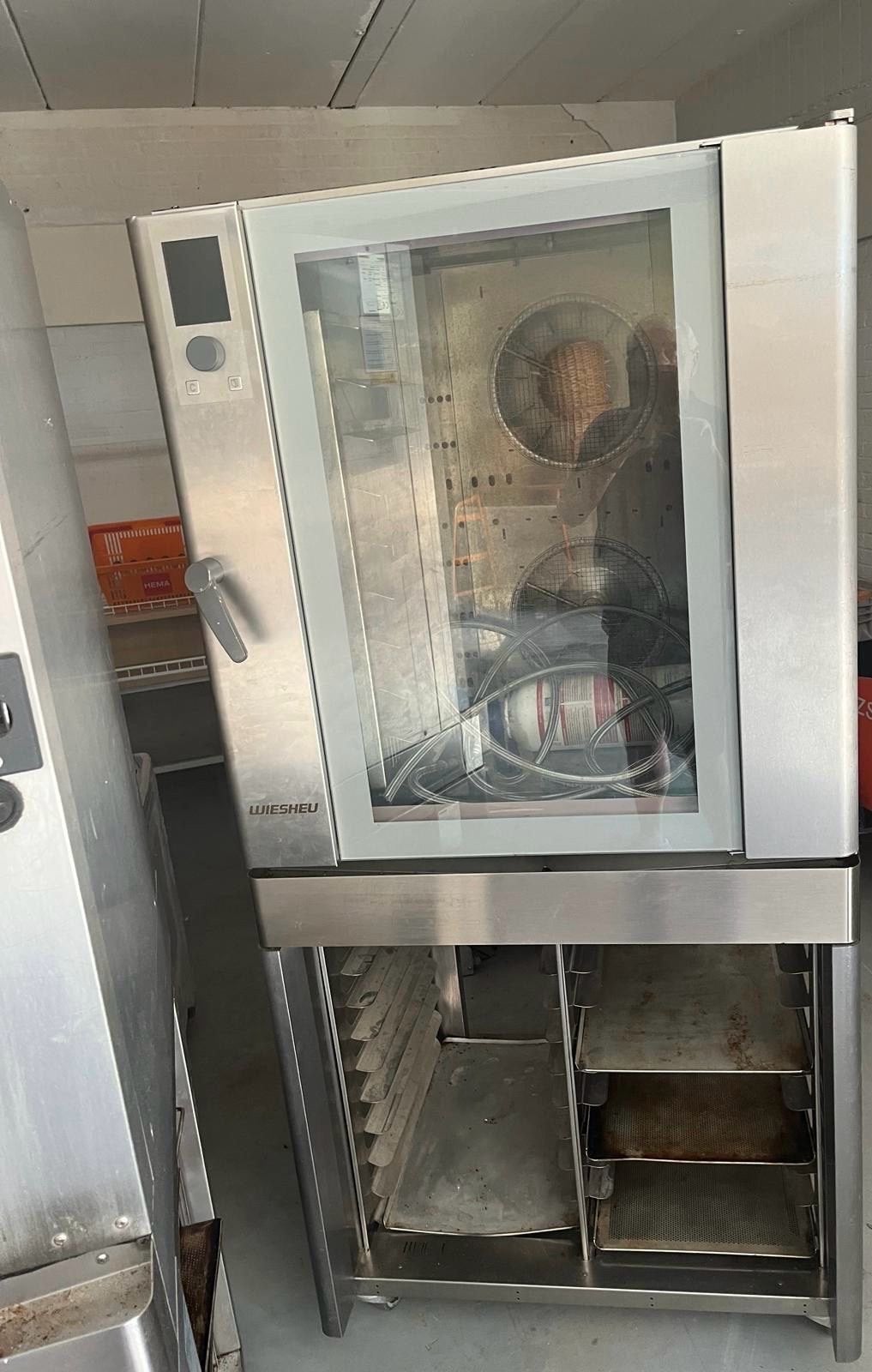2x WIESHEU Euromat 64-L-Backofen Horeca-oven (2015), Ophalen, Horeca-oven, Hete lucht, Vrijstaand
