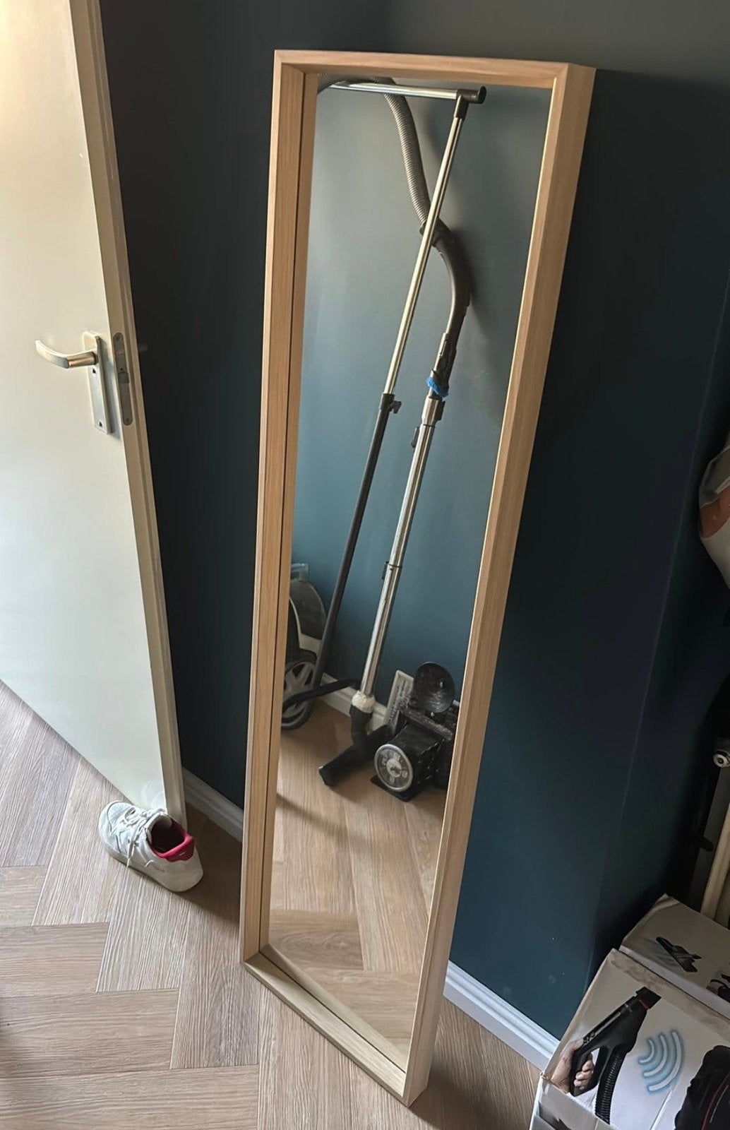 Spiegel, Huis en Inrichting, Woonaccessoires | Spiegels, Ophalen, Minder dan 50 cm, Zo goed als nieuw, Minder dan 100 cm