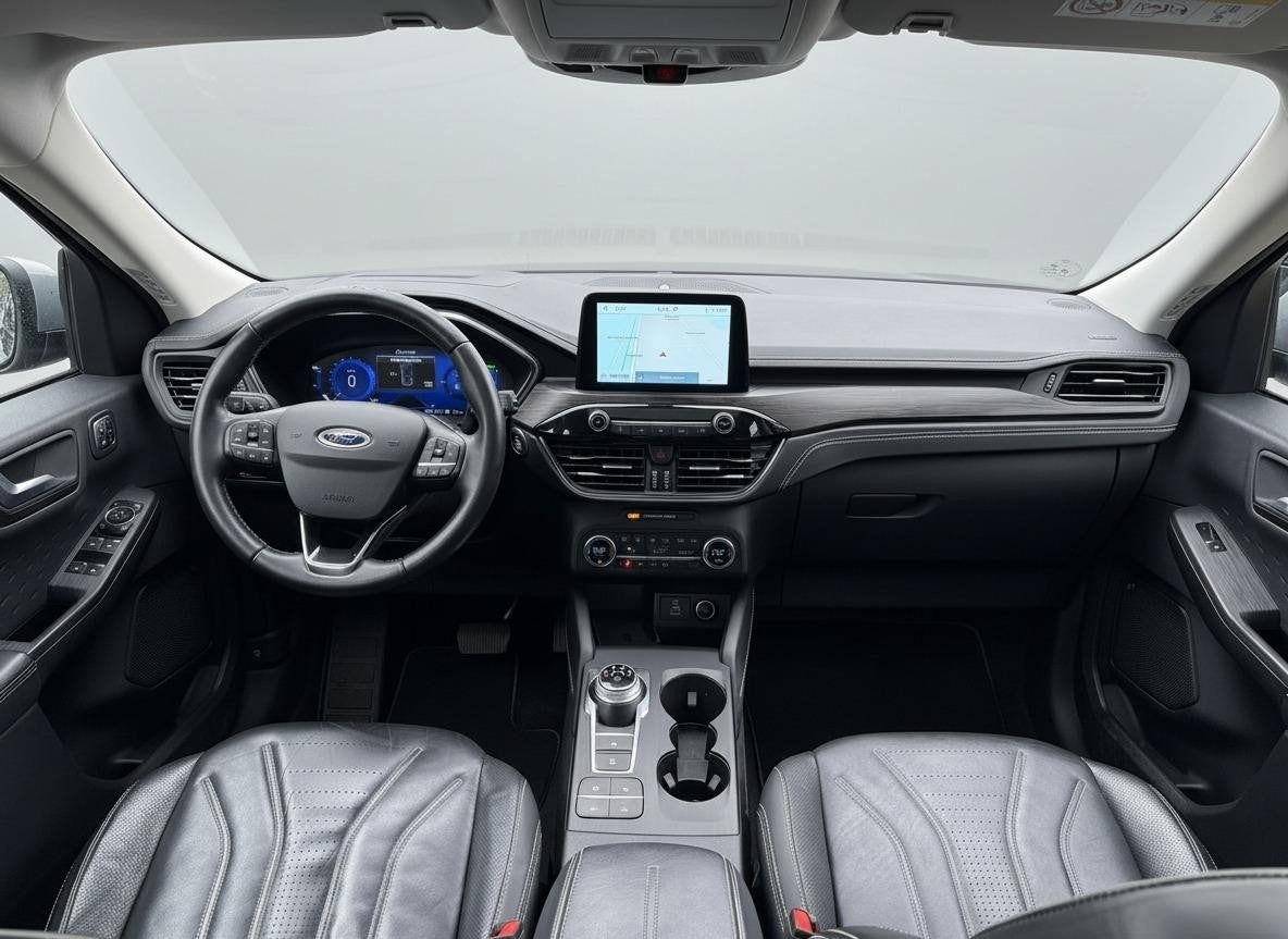 Ford Kuga 2.5 PHEV Vignale PANO - TREKHAAK, Auto's, Gebruikt, Euro 6, 4 cilinders, Plug-in hybride