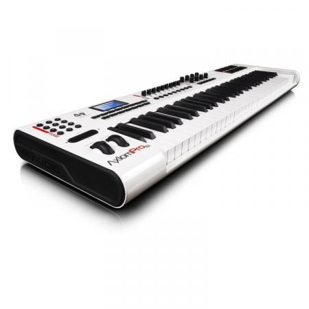 M-Audio Axiom Pro 61 MIDI Controller Keyboard, 61 toetsen, Zo goed als nieuw, Met midi-aansluiting, Ophalen