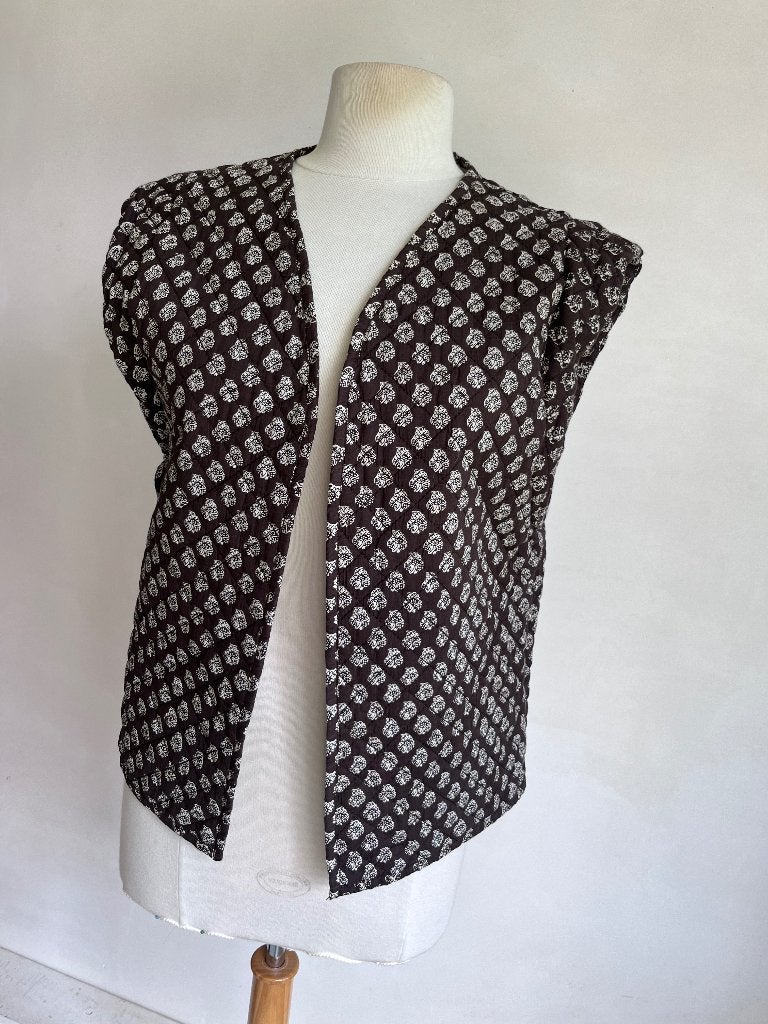 my jewellery bodywarmer gilet bruin beige maat m, Maat 38/40 (M), My Jewellery, Bruin, Verzenden