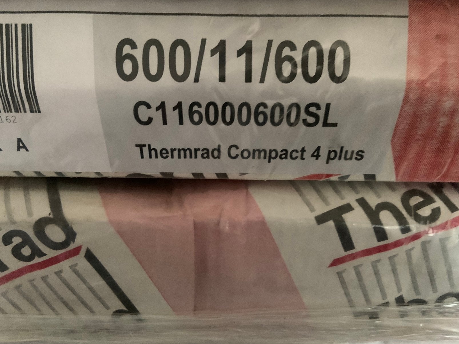 Verwarming/radiator 60 x60, Ophalen of Verzenden, 60 tot 150 cm, Radiator, 30 tot 80 cm