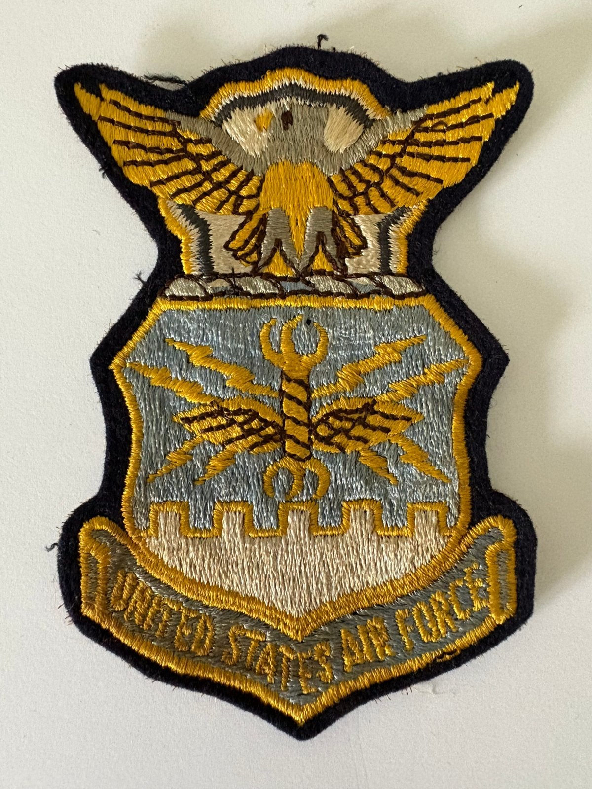 USAF patch, Ophalen of Verzenden, Luchtmacht, Nederland, Embleem of Badge