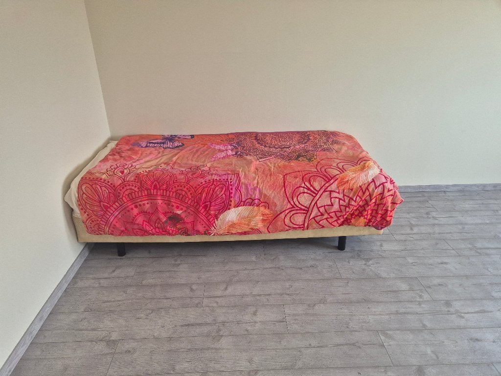 Boxspring gratis, Ophalen, Gebruikt, 90 cm, Eenpersoons