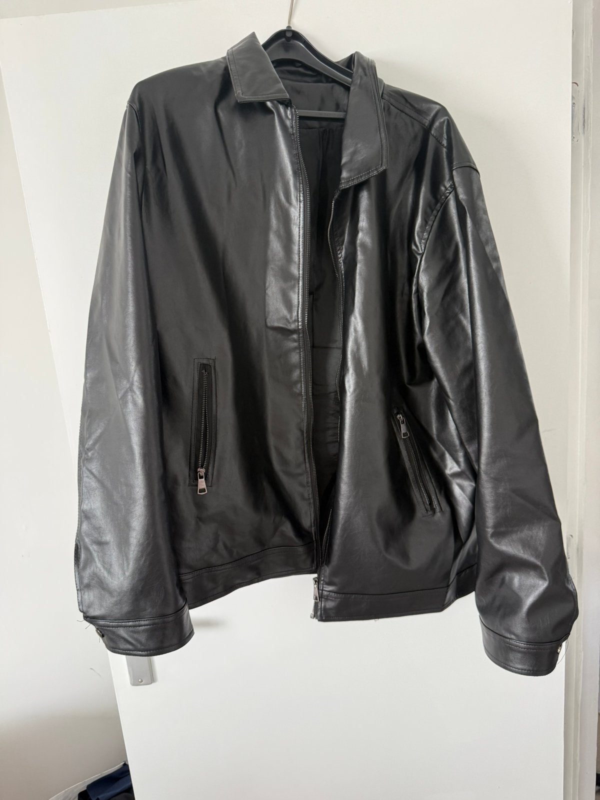 Leren Jas heren maat xl, Ophalen of Verzenden, Zo goed als nieuw, Maat 56/58 (XL), Bruin