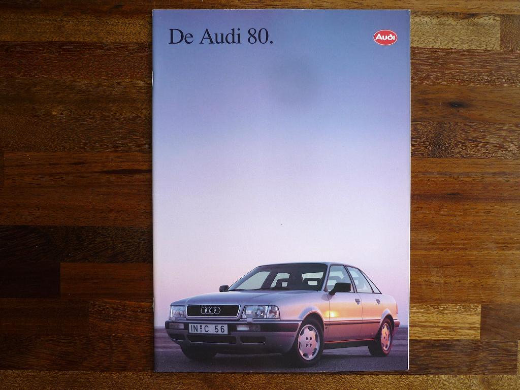 Audi 80 (1992/1993), Boeken, Ophalen of Verzenden, Nieuw, Audi