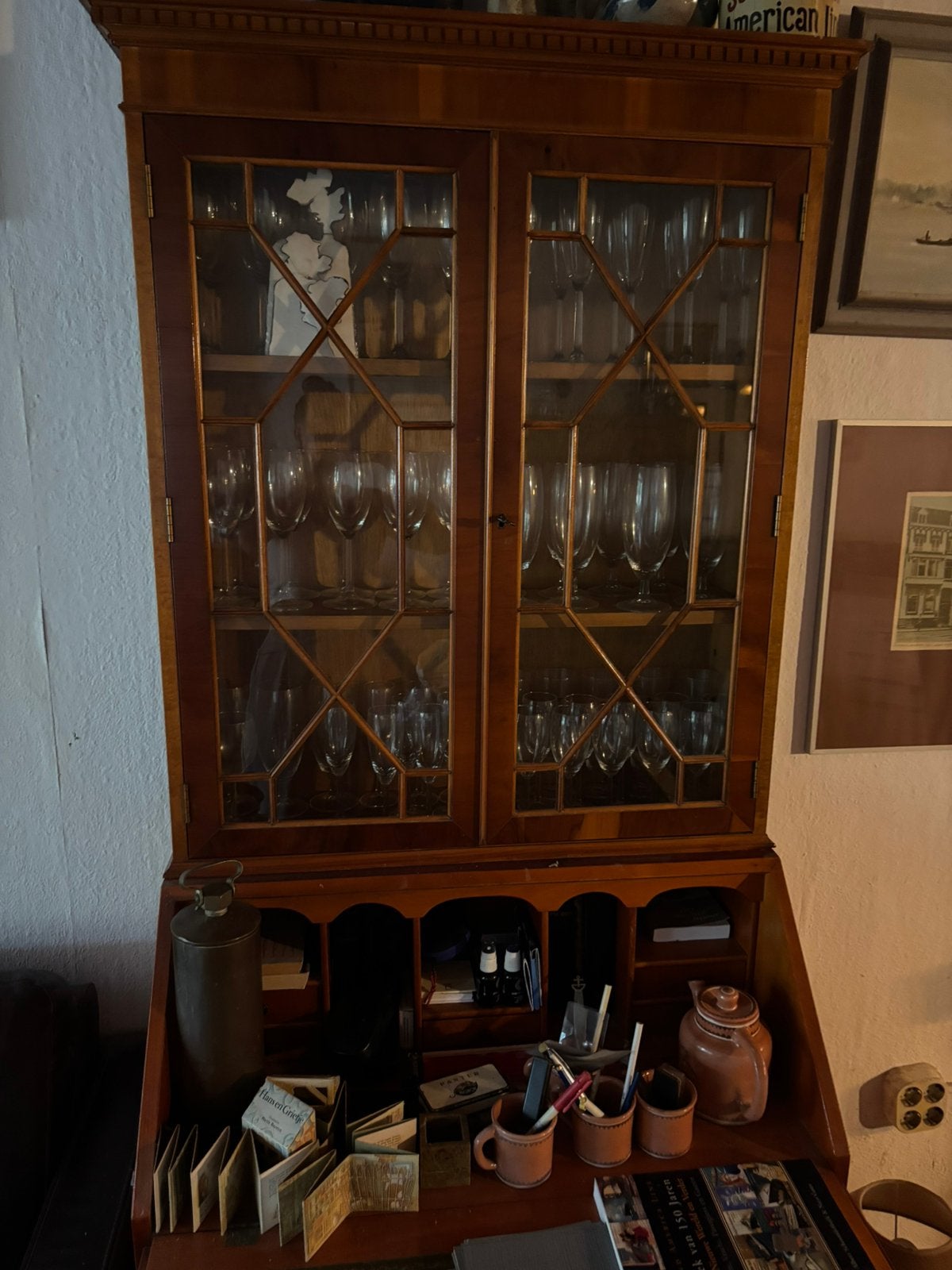 Mooi antiek bureau!, Ophalen