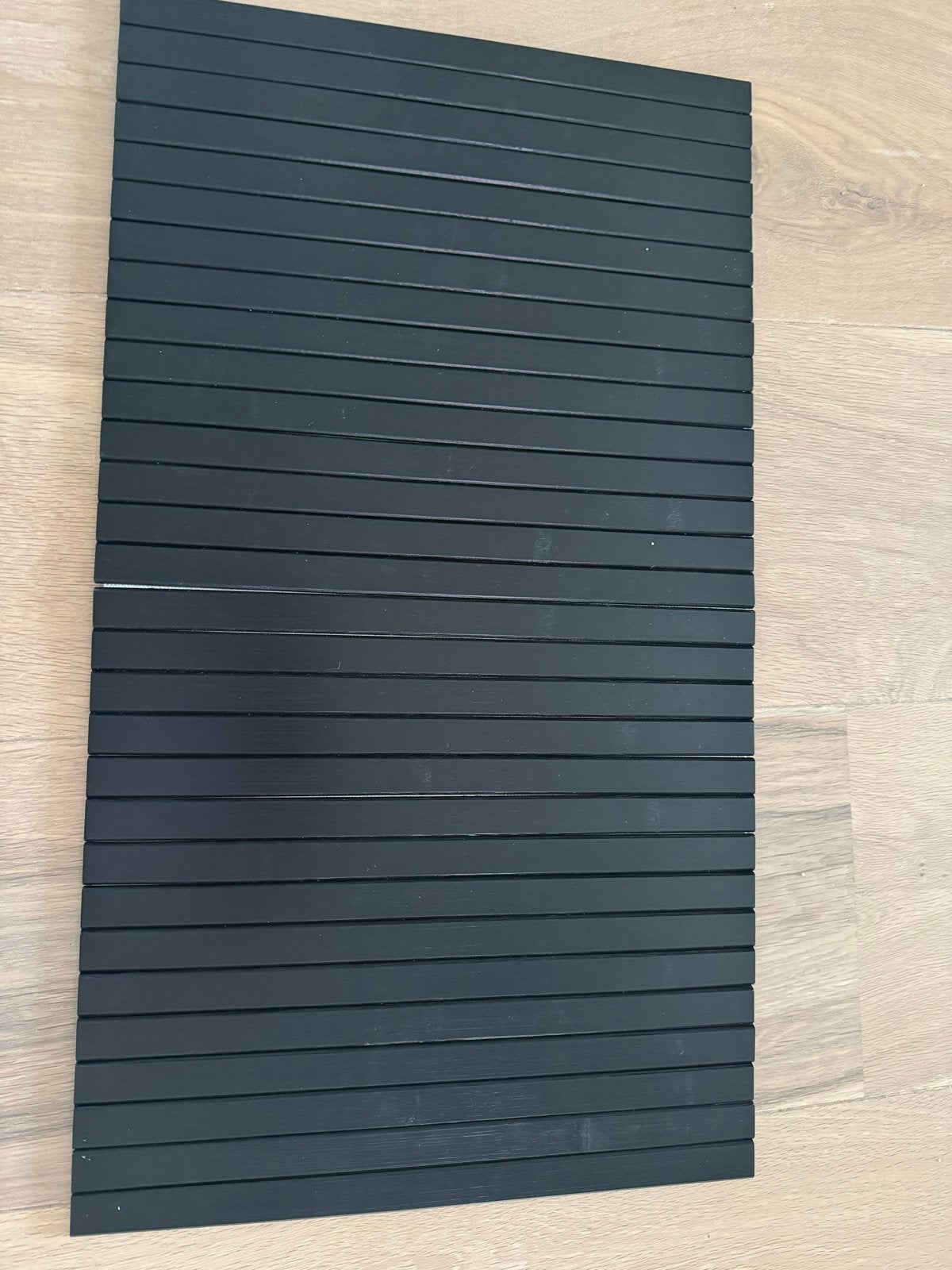 IKEA Rödeby 205.029.30 onderlegger Zwart, Ophalen, Hout, Modern, Gebruikt