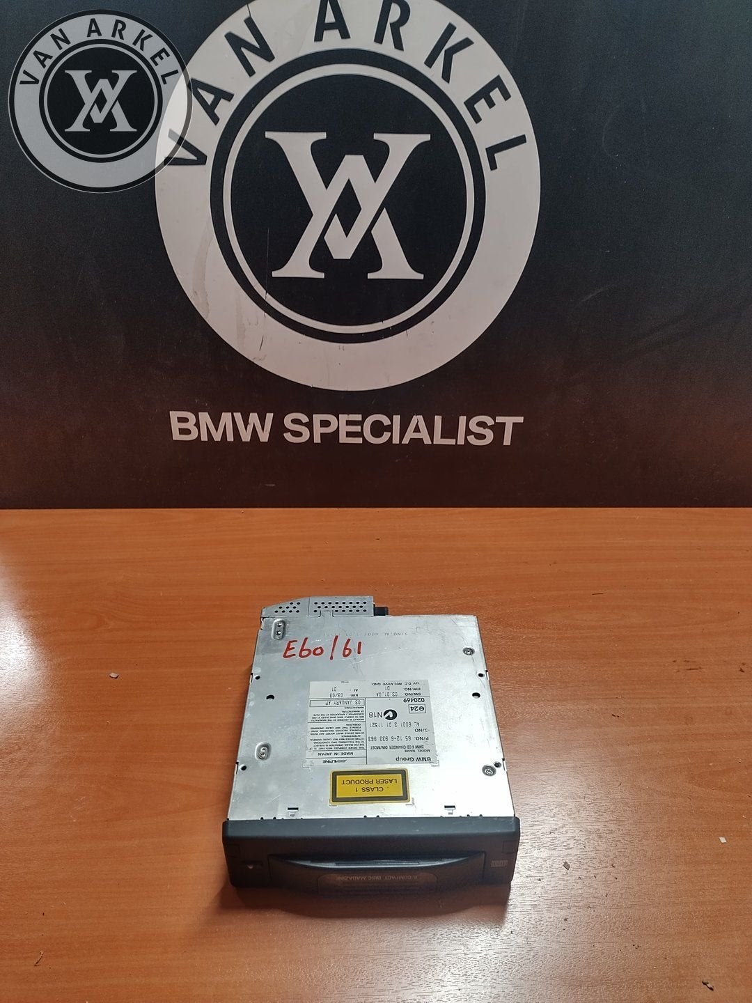 CD Wisselaar E60/61 6933963, Auto diversen, Autoradio's, Gebruikt, -, -, Ophalen of Verzenden