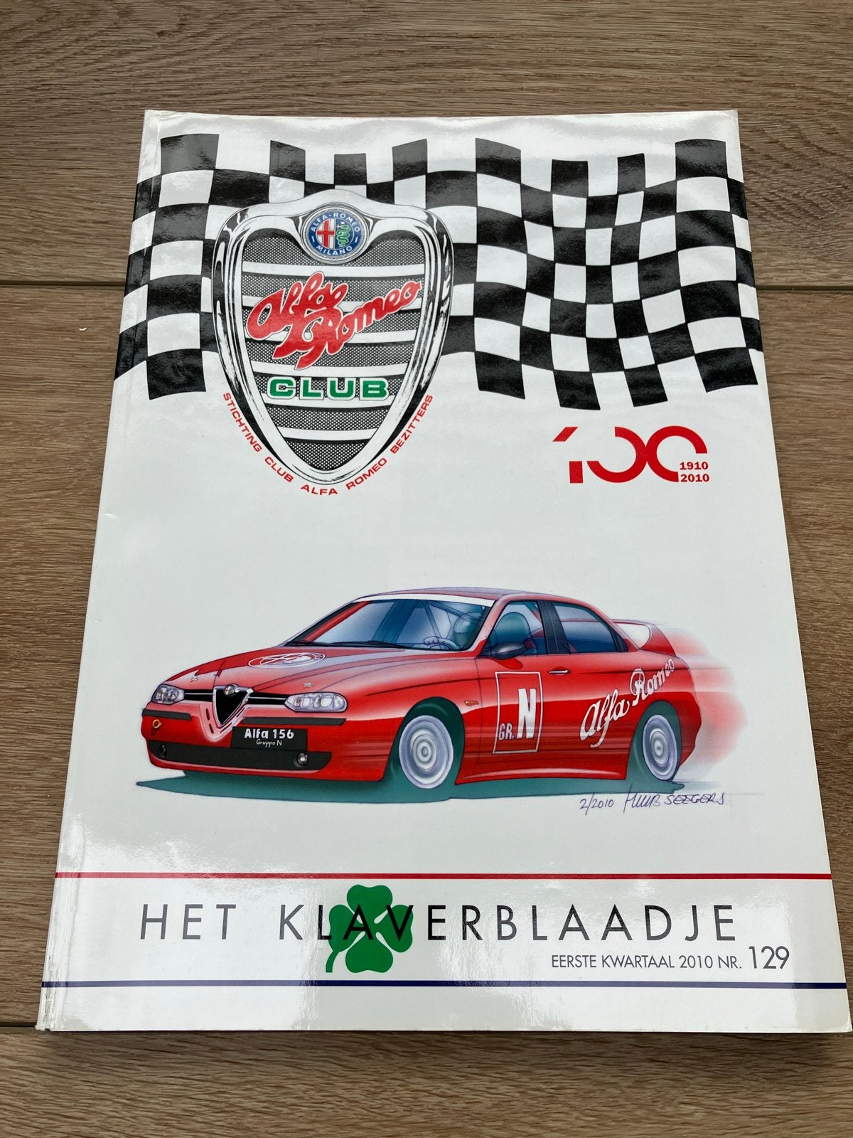 Het Klaverblaadje tijdschriften jaar 2010 (4 stuks), Ophalen of Verzenden, Zo goed als nieuw, Alfa Romeo