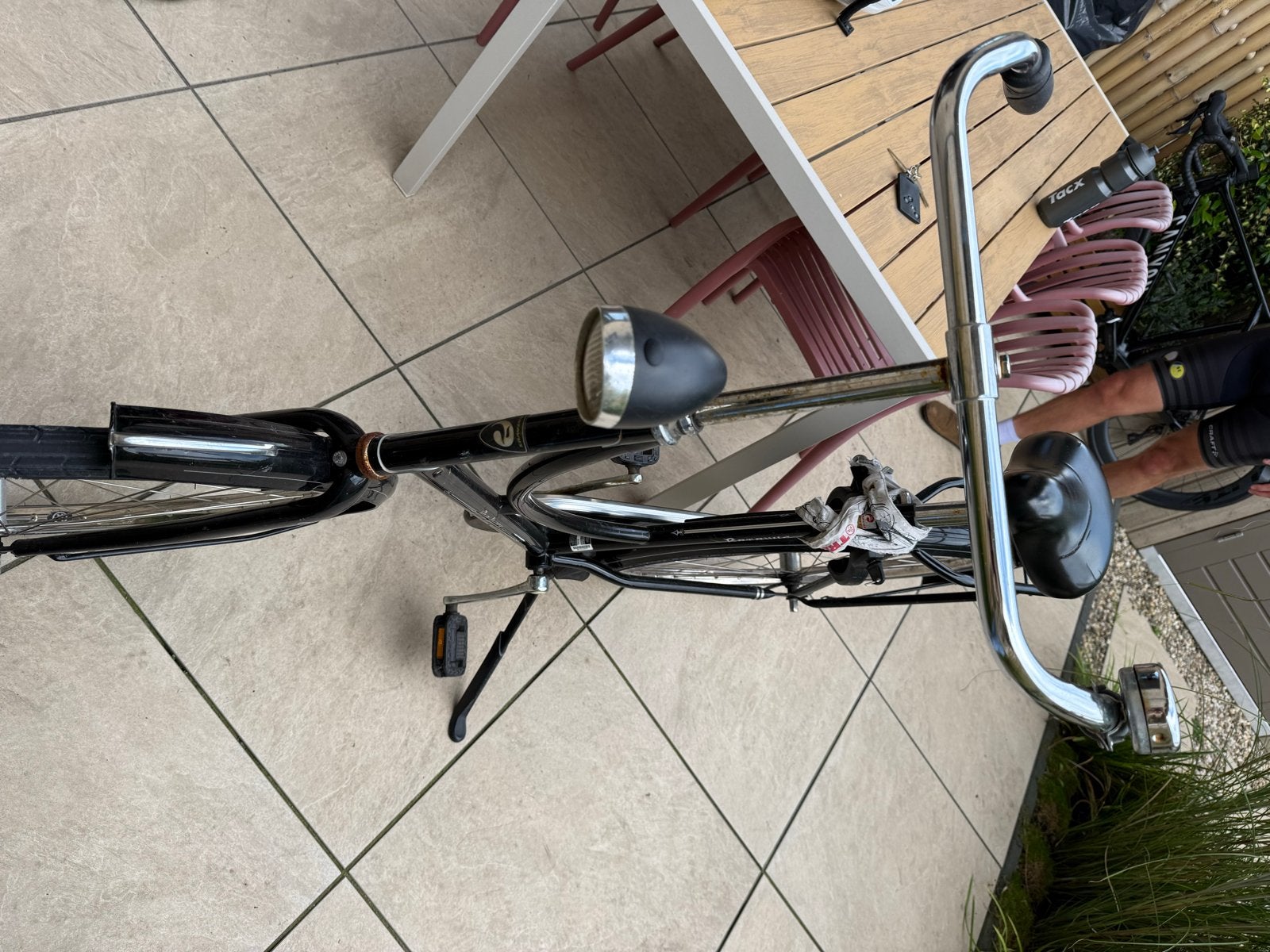 Foto 9 van Batavus Damesfiets - Klassiek Zwart Model