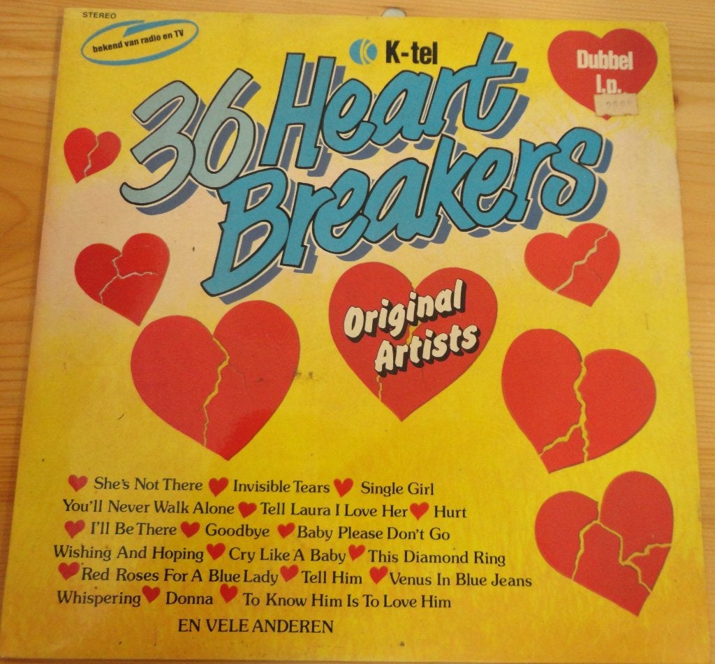 36 Heart Breakers ( 2-LP's ), LP, Gebruikt, Pop, Ophalen of Verzenden