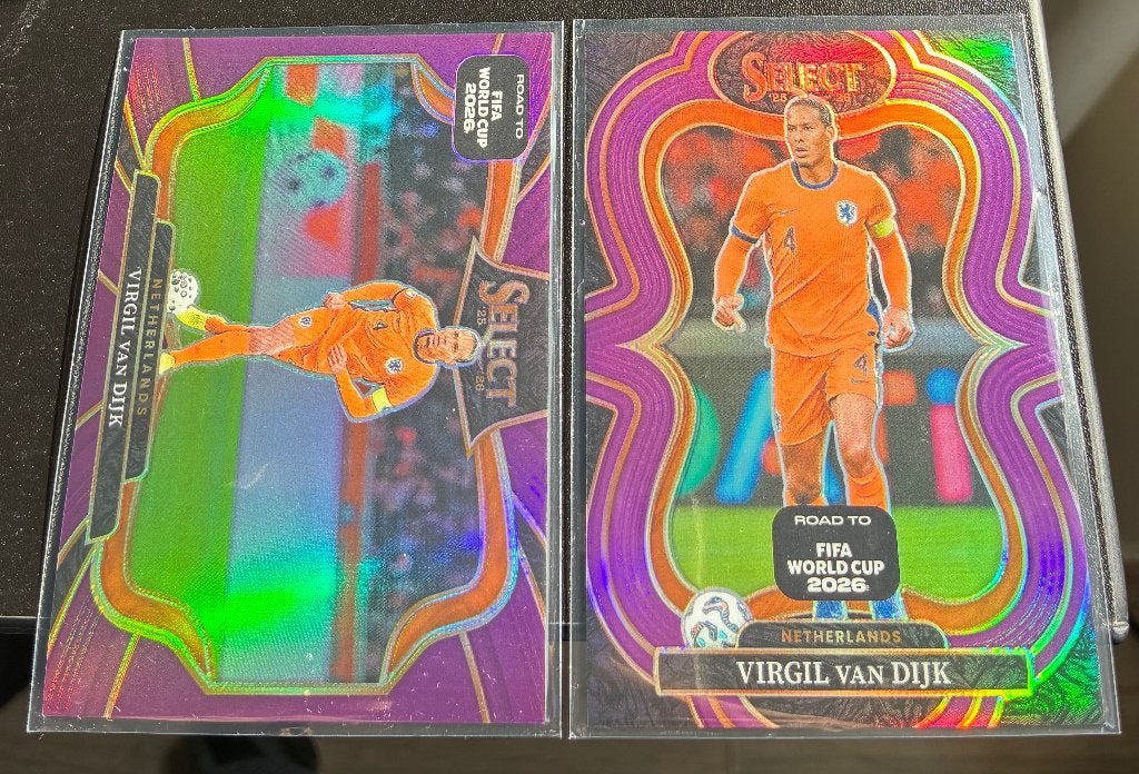 Virgil Van Dijk /150 (2x), Ophalen of Verzenden, Zo goed als nieuw, Buitenlandse clubs, Spelerskaart