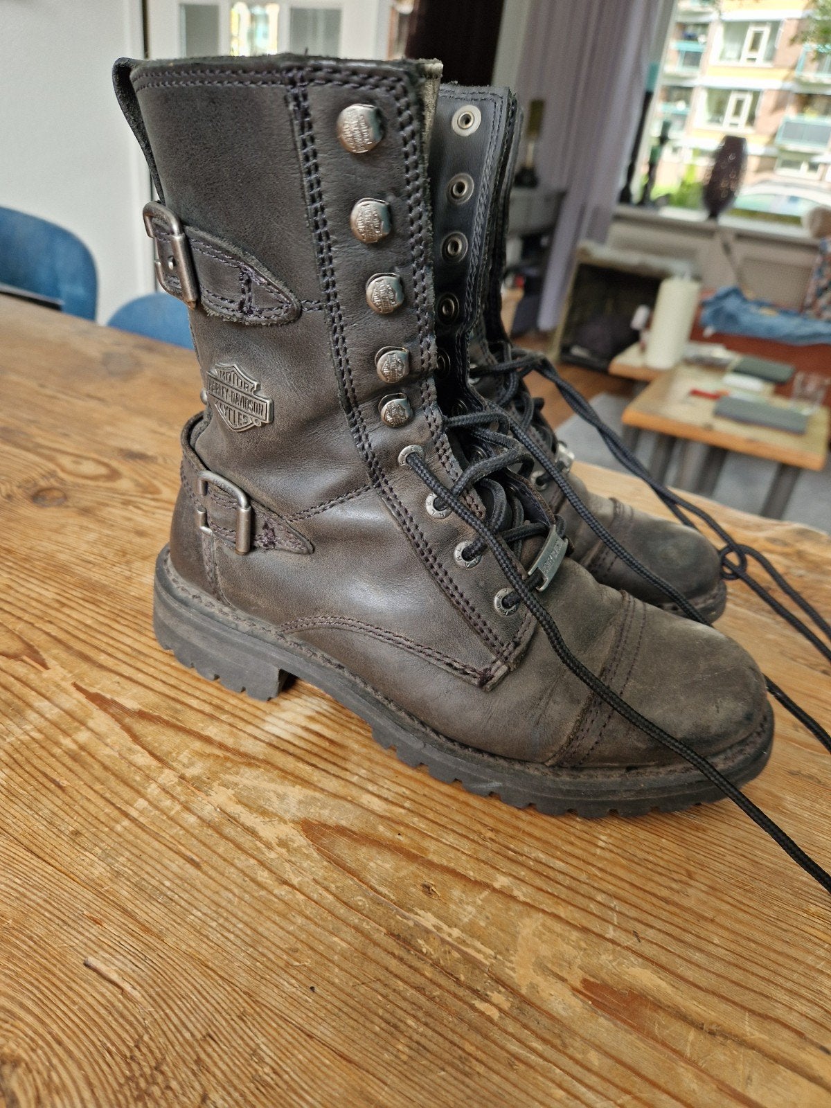 Harley Davidson boots mt 38, Harley Davidson, Ophalen of Verzenden, Dames, Laarzen