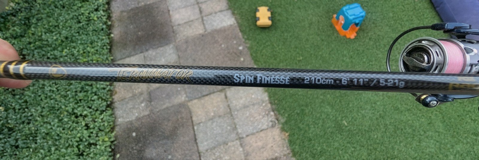 Fox Rage Terminator Spin Finesse 2.10m + Mitchell molen – 5-, Ophalen