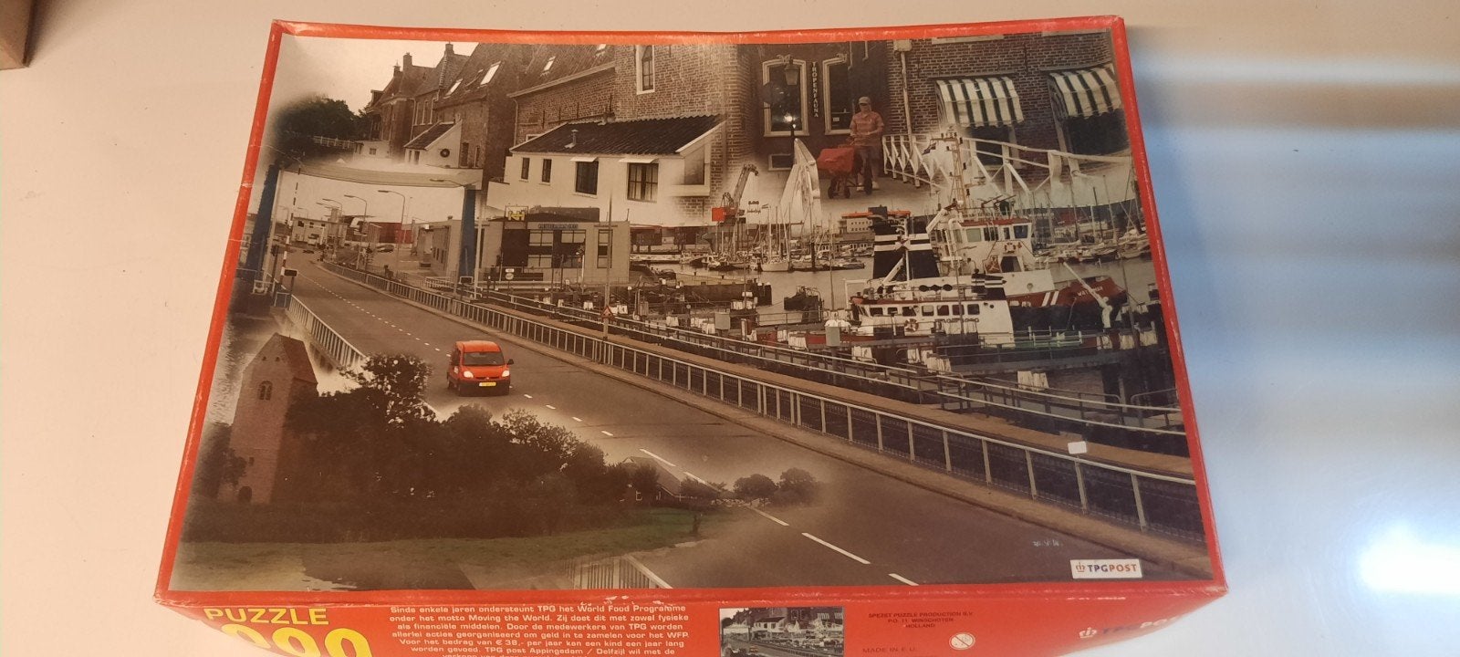 Puzzel Appingedam en Delfzijl, Ophalen of Verzenden, Minder dan 500 stukjes, Gebruikt, Legpuzzel