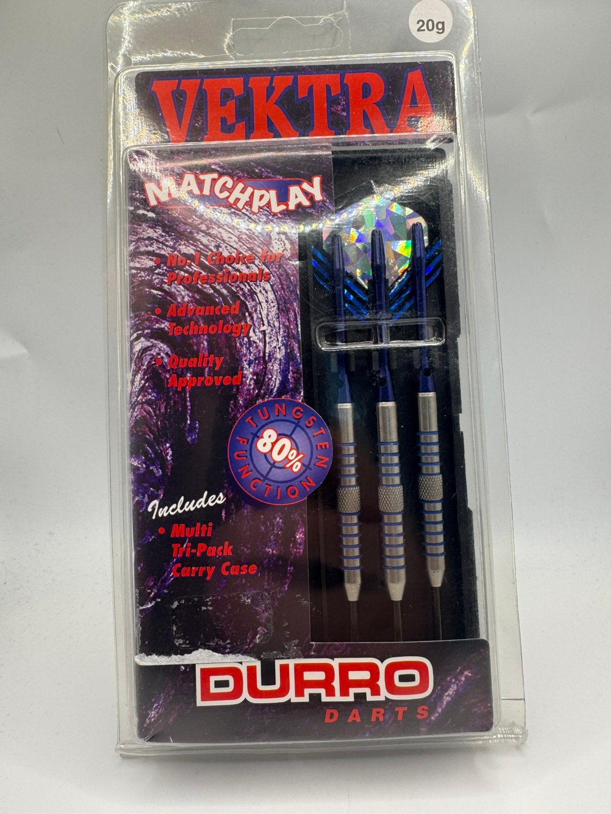 Durro Vektra Matchplay 20 Gram Dartpijlen, Sport en Fitness, Darts, Ophalen of Verzenden, Zo goed als nieuw, Nvt, Pijlen
