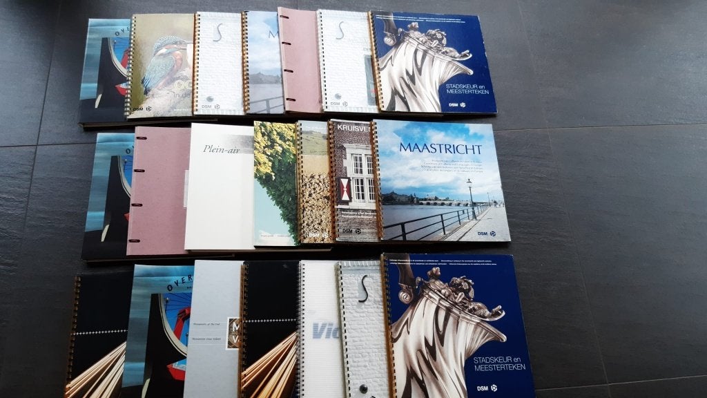 Prachtige collectie DSM-kalenders, Ophalen of Verzenden, Zo goed als nieuw