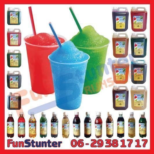 SLUSHSIROPEN: 25 smaken Voor ijsdrank bekend als SLUSHPUPPIE, Ophalen, Nieuw, Versiering, Abraham of Sarah