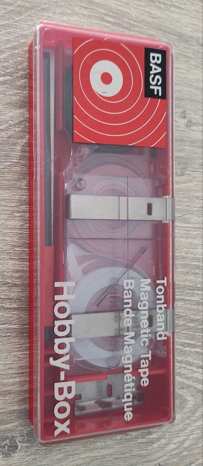 BASF HOBBY BOX voor de MAGNETIC TAPE, Ophalen of Verzenden