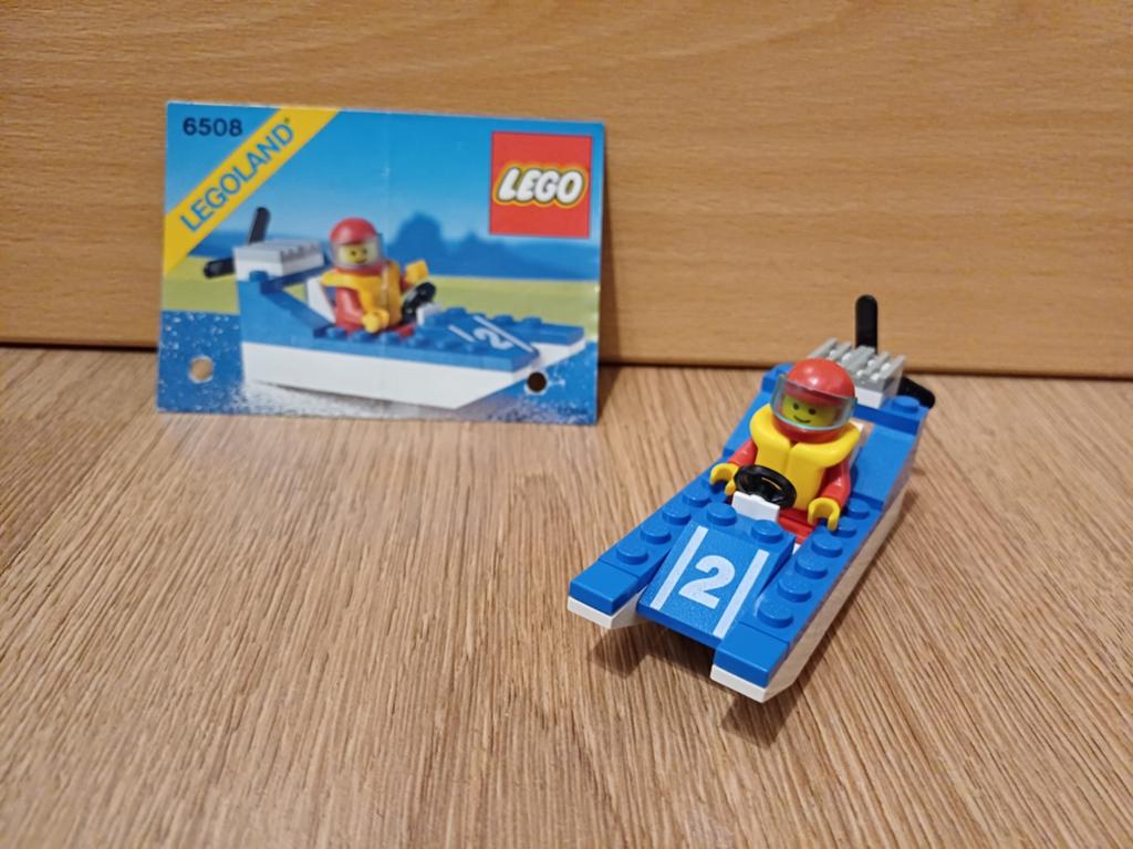 Lego town 6508 raceboot, Ophalen, Gebruikt, Lego, Compleet