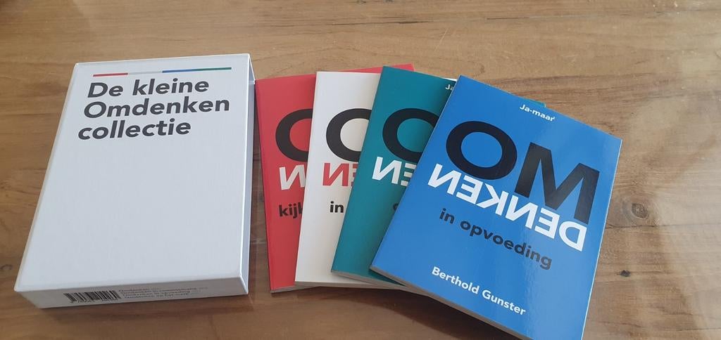 De kleine Omdenken collectie - 4 boeken, Ophalen of Verzenden, Zo goed als nieuw, Berthold Gunster