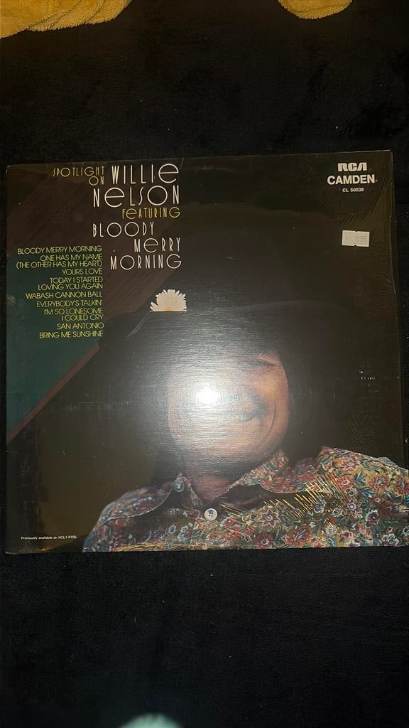Willie Nelson Spotlight on Willie Nelson, Verzenden, Zo goed als nieuw, 12 inch