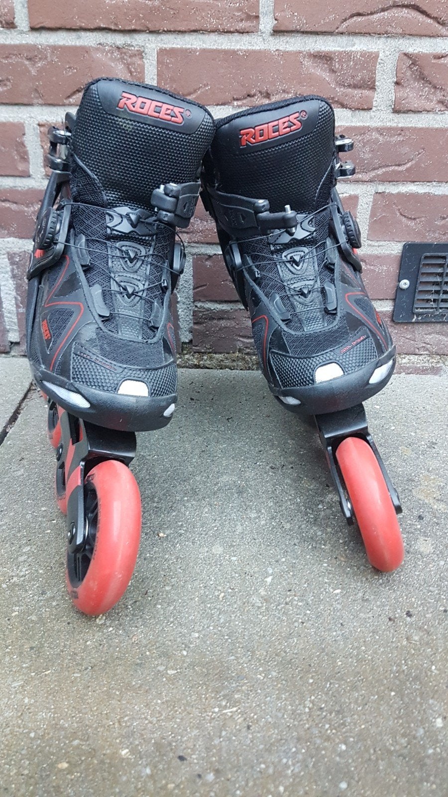 Roces inline skates 4 wielen  maat 39 rood/zwart, Sport en Fitness, Skeelers, Ophalen of Verzenden, Zo goed als nieuw, Roces
