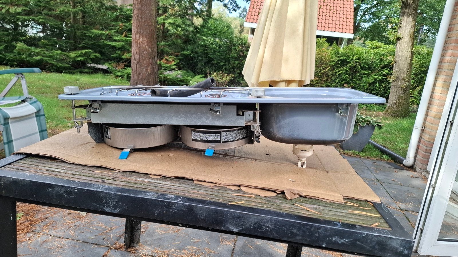 Te koop orginele kook spoel combinatie voor westfalia vw t4, Caravans en Kamperen, Buscamper of Camperbus, Volkswagen, Particulier