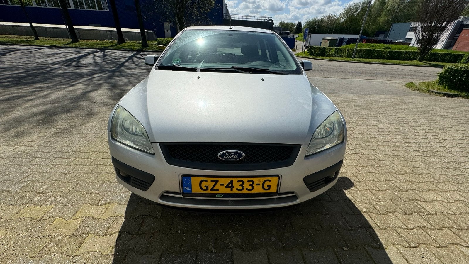 Ford Focus 1.6 74KW Wagon 2007 Grijs, Auto's, 1596 cc, 4 cilinders, 635 kg, 100 pk