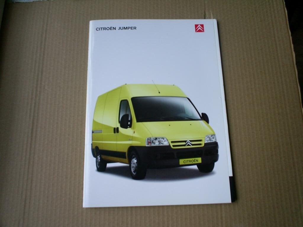 Citroen Jumper + Prijslijst 7 / 2003 64 pag. Duits, Verzenden, Zo goed als nieuw, Citroën