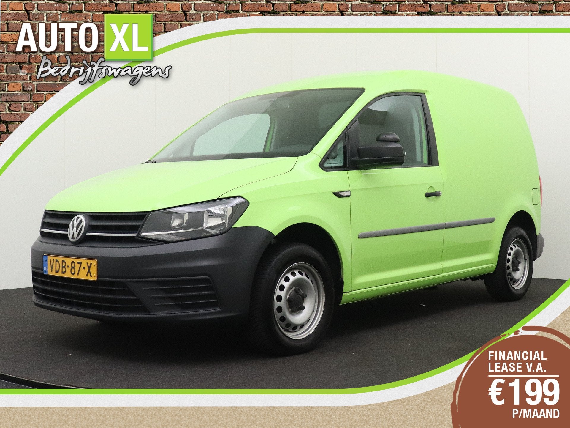 Volkswagen Caddy 2.0 TDI Executive Plus Trekhaak Carplay Nav, Auto's, Voorwielaandrijving, Stof, Gebruikt, 4 cilinders