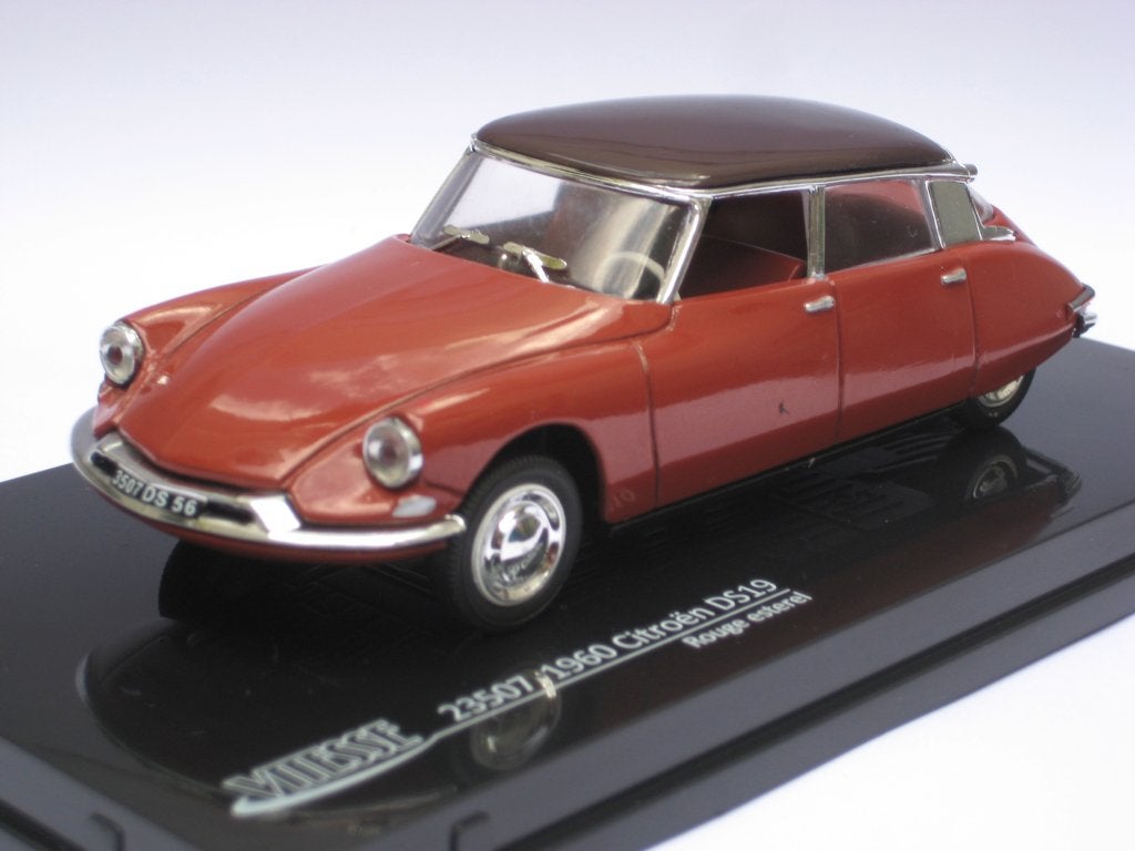 Citroen DS 19 1960 rood Esterel Vitesse Sun Star 1:43, Ophalen of Verzenden, Nieuw, Auto, Overige merken