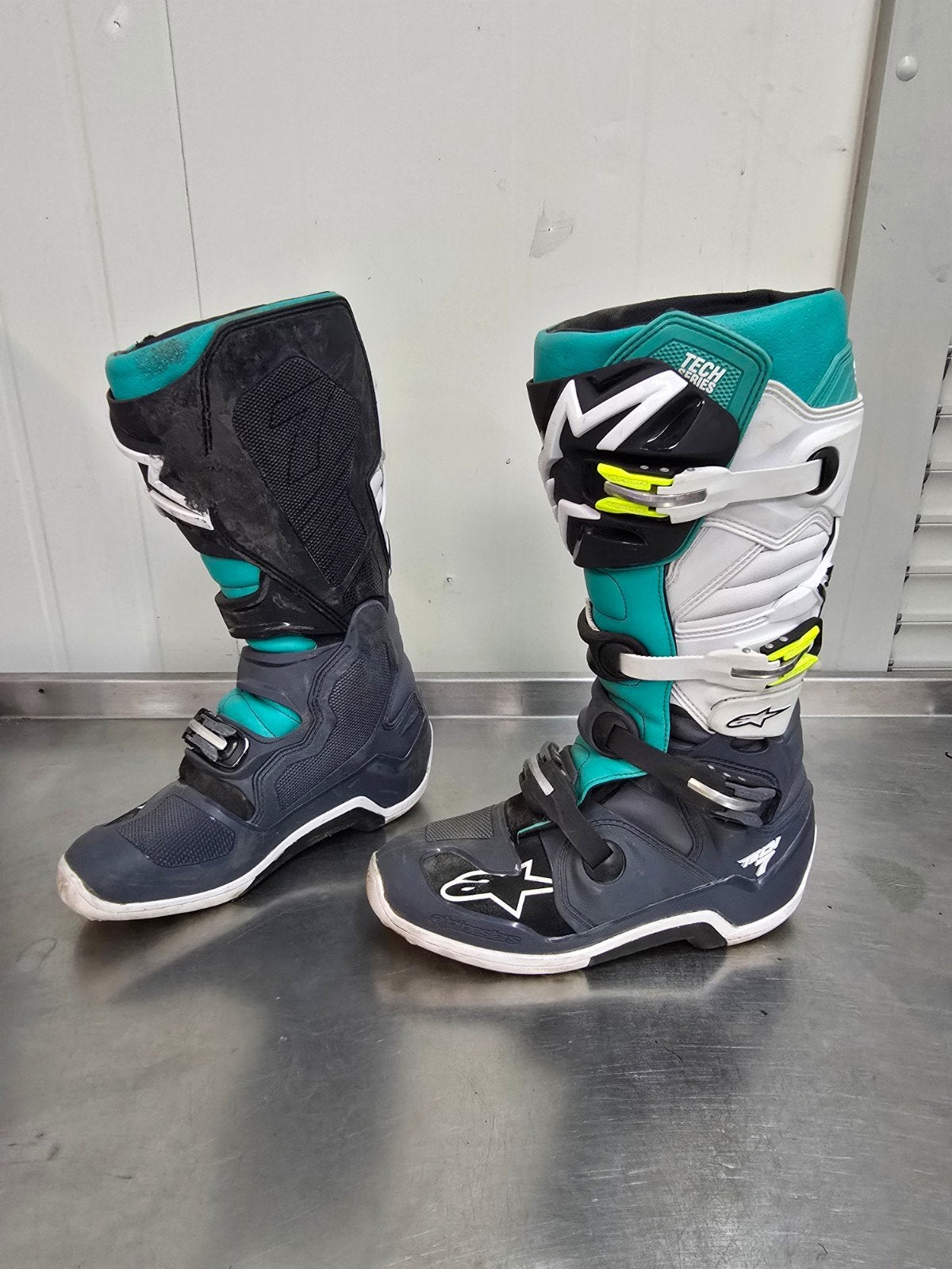 alpinestars tech 7 crosslaarzen, Ophalen of Verzenden, Tweedehands, Laarzen